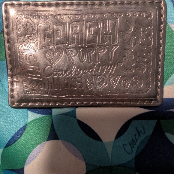 Coach Poppy Optic C Sateen Wristlet - Picture 3 of 10